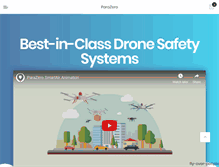 Tablet Screenshot of parazero.com